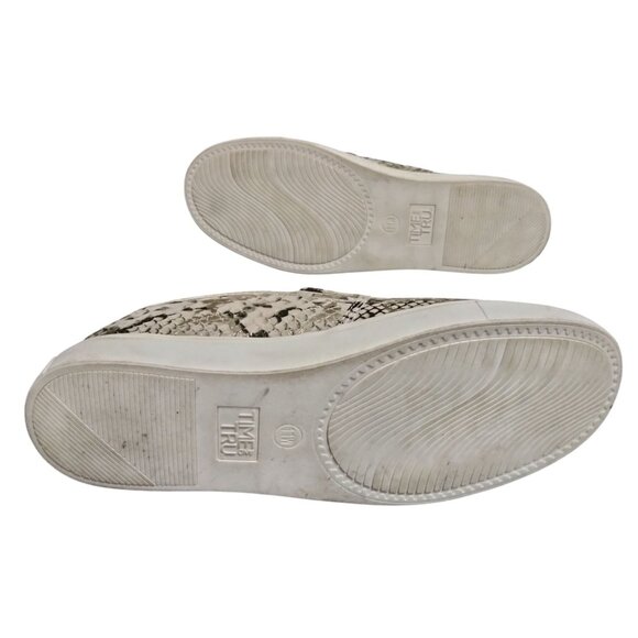 Time And Tru Womens Snake Print Slip-On Fashion Sneakers Size11W - Picture 8 of 8